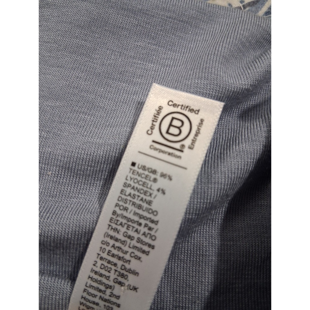 NWT Athleta Nighttime Biss Henley Women's Large Soft Sustainable Stretch Top - Picture 6 of 9